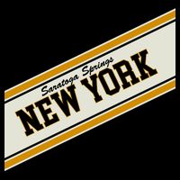 Saratoga Springs New York Varsity Logo Flatbill Hat