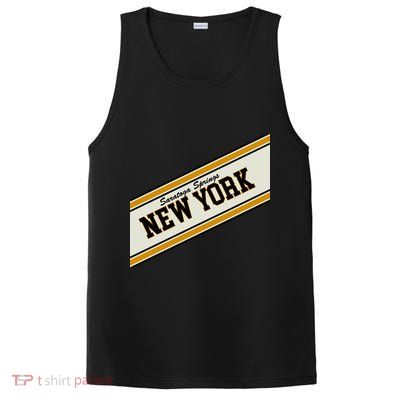 Saratoga Springs New York Varsity Logo PosiCharge Competitor Tank