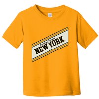 Saratoga Springs New York Varsity Logo Toddler T-Shirt