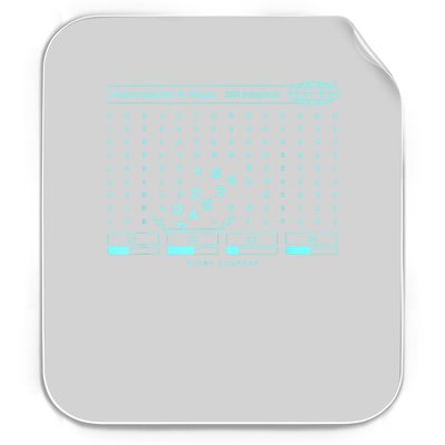 Severance Scary numbers _ Macrodata Refinement Permanent Decal Sticker