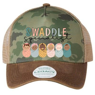 Swaddle Specialist Nicu Mother Nurse Tech Neonatal Icu Gift Legacy Tie Dye Trucker Hat