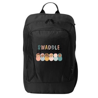 Swaddle Specialist Nicu Mother Nurse Tech Neonatal Icu Gift City Backpack