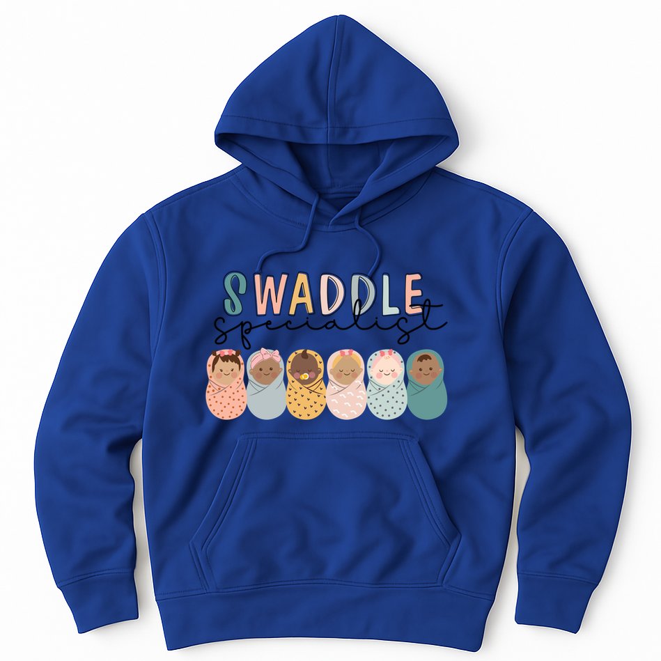 Swaddle Specialist Nicu Mother Nurse Tech Neonatal Icu Gift Hoodie