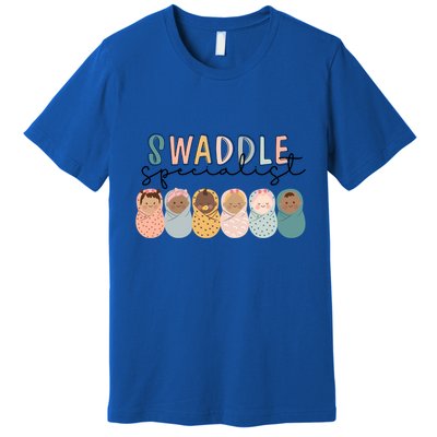 Swaddle Specialist Nicu Mother Nurse Tech Neonatal Icu Gift Premium T-Shirt