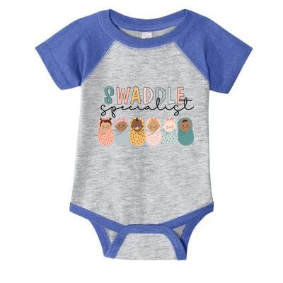Swaddle Specialist Nicu Mother Nurse Tech Neonatal Icu Gift Infant Baby Jersey Bodysuit
