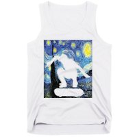 Skateboarding Starry Night Skateboard Van Gogh Tank Top