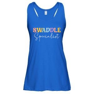 Swaddle Specialist Nurse Nicu Mother Nurse Neonatal Icu Funny Gift Ladies Essential Flowy Tank