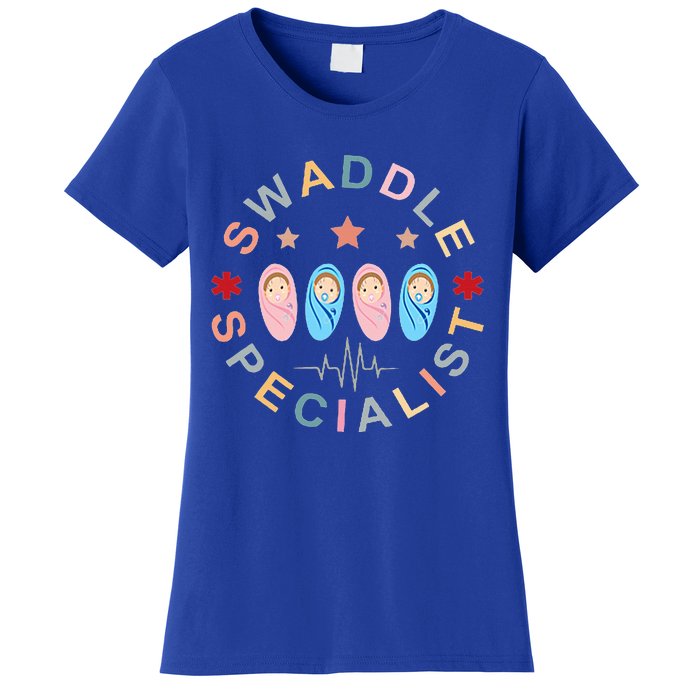 Swaddle Specialist Nurse Postpartum Nurse Mother Baby Nurse Women's T-Shirt