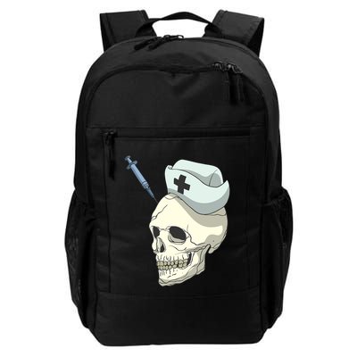 Skull Skeleton Nurse Injection Cute Gift Backpack