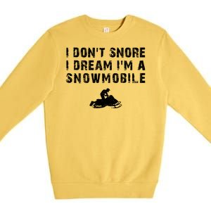 Snowmobile Premium Crewneck Sweatshirt