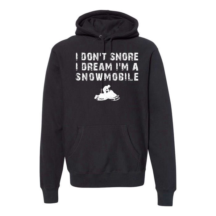 Snowmobile Premium Hoodie