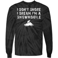 Snowmobile Tie-Dye Long Sleeve Shirt