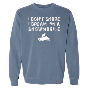 Snowmobile Garment-Dyed Sweatshirt