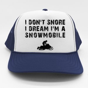 Snowmobile Trucker Hat