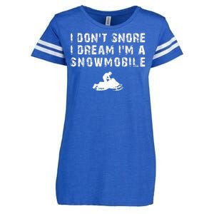 Snowmobile Enza Ladies Jersey Football T-Shirt