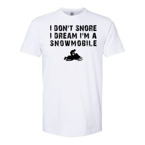 Snowmobile Softstyle CVC T-Shirt