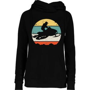 Snowmobile Womens Funnel Neck Pullover Hood