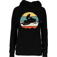 Snowmobile Womens Funnel Neck Pullover Hood