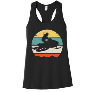 Snowmobile Women's Racerback Tank