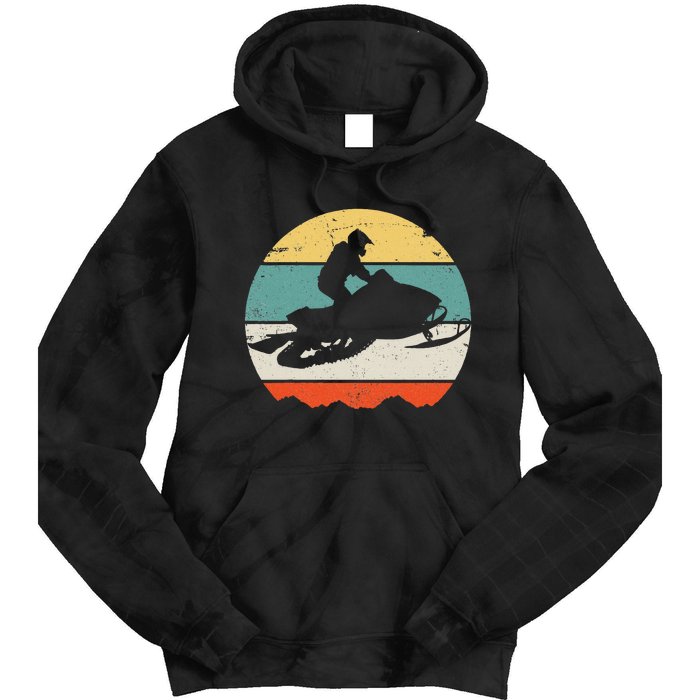 Snowmobile Tie Dye Hoodie