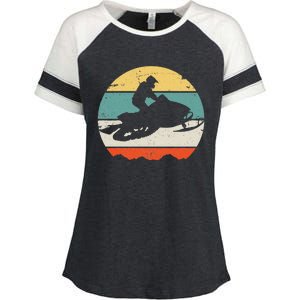 Snowmobile Enza Ladies Jersey Colorblock Tee