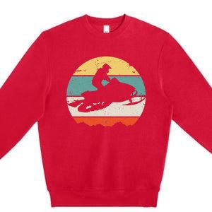 Snowmobile Premium Crewneck Sweatshirt