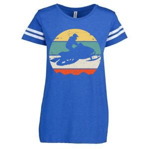 Snowmobile Enza Ladies Jersey Football T-Shirt