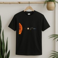 Solar System Nerd Galaxy Science And Planets Astronomy T-Shirt