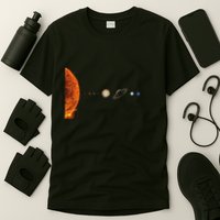 Solar System Nerd Galaxy Science And Planets Astronomy T-Shirt