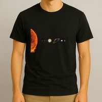 Solar System Nerd Galaxy Science And Planets Astronomy T-Shirt