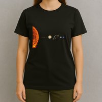 Solar System Nerd Galaxy Science And Planets Astronomy T-Shirt