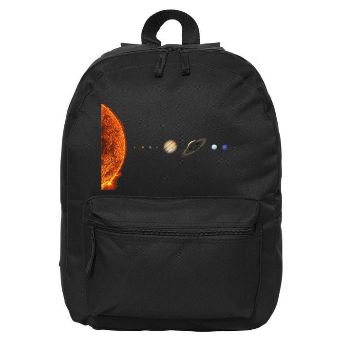 Solar System Nerd Galaxy Science And Planets Astronomy 16 in Basic Backpack