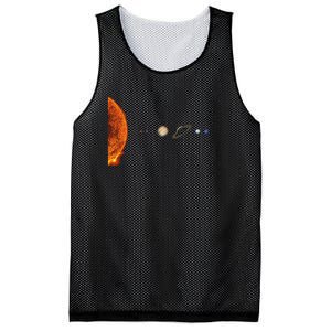 Solar System Nerd Galaxy Science And Planets Astronomy Mesh Reversible Basketball Jersey Tank