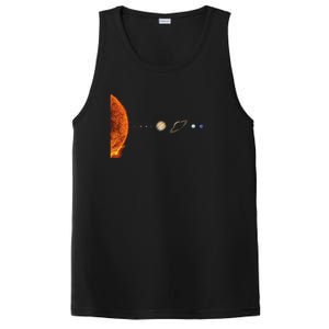 Solar System Nerd Galaxy Science And Planets Astronomy PosiCharge Competitor Tank