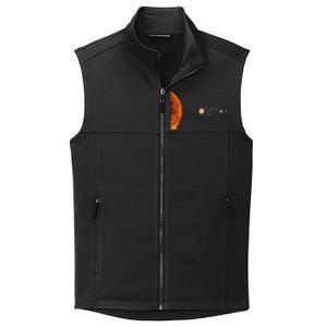 Solar System Nerd Galaxy Science And Planets Astronomy Collective Smooth Fleece Vest