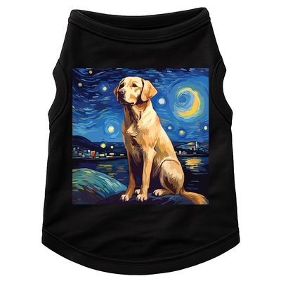 Surreal Starry Night Labrador Retriever Dog Doggie Tank
