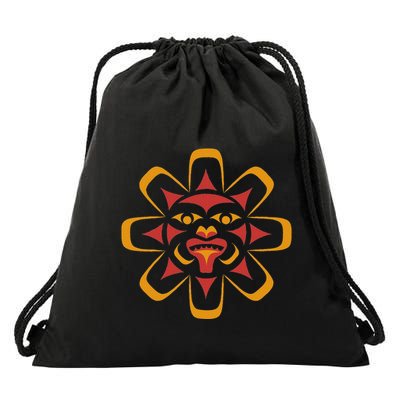 Summer Sun Native Design For Adults And Fun In The Sun Drawstring Bag