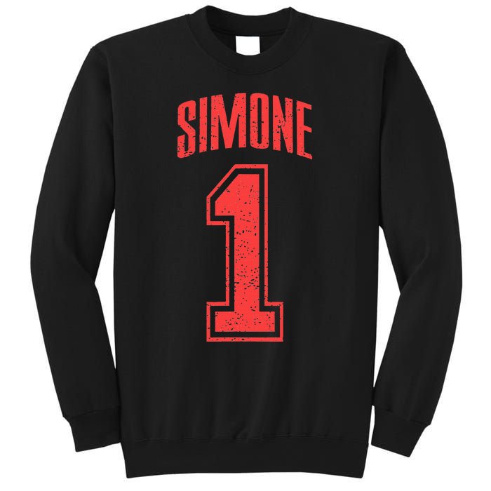 Simone Supporter Number 1 Biggest Fan Sweatshirt