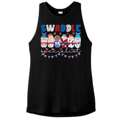 Swaddle Specialist Nicu Mother Baby Nurse Ladies PosiCharge Tri-Blend Wicking Tank