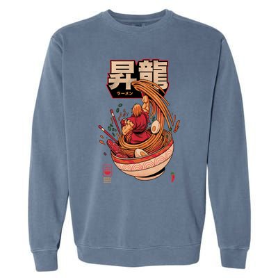 Spicy Shoryu Noodles Garment-Dyed Sweatshirt