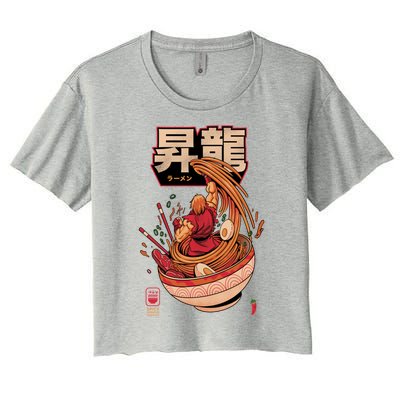 Spicy Shoryu Noodles Women's Crop Top Tee