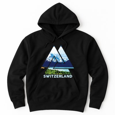 Switzerland Swiss Nature Alps Mountains Hoodie