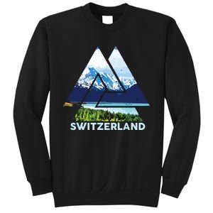 Switzerland Swiss Nature Alps Mountains Sweatshirt