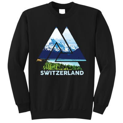 Switzerland Swiss Nature Alps Mountains Sweatshirt