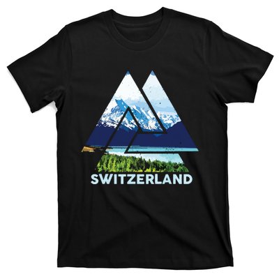 Switzerland Swiss Nature Alps Mountains T-Shirt