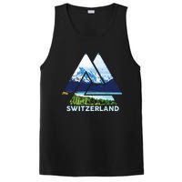 Switzerland Swiss Nature Alps Mountains PosiCharge Competitor Tank