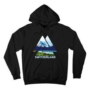 Switzerland Swiss Nature Alps Mountains Tall Hoodie