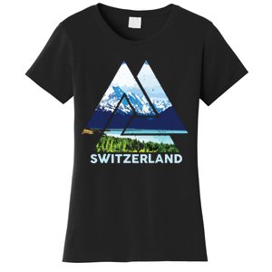 Switzerland Swiss Nature Alps Mountains Women's T-Shirt