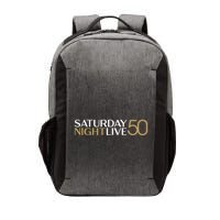 S.N.L S.A.T.U.R.D.A.Y N.I.G.H.T Live 50 White And Gold Vector Backpack