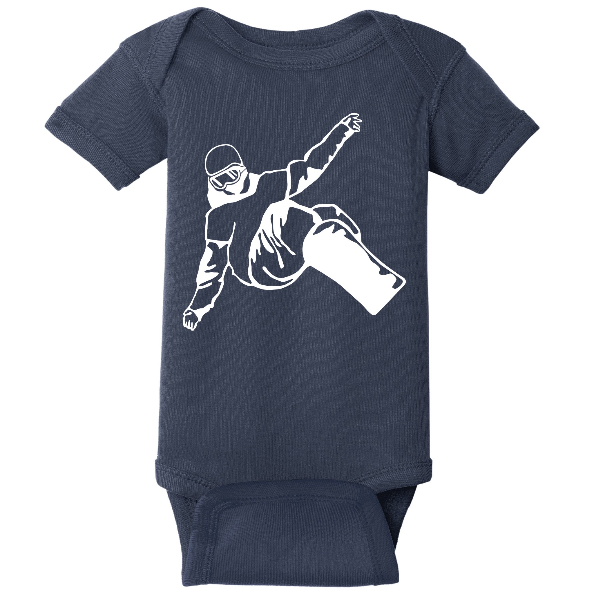 Snowboard Baby Bodysuit